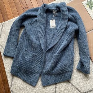 Barefoot Dreams ribbed cardi